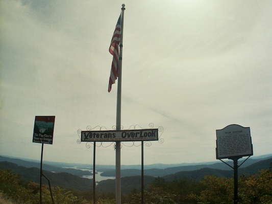 On the way back. Veterans' Overlook, TN